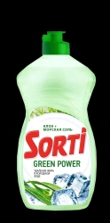 SORTI Green Power dishwashing detergent aloe + sea salt