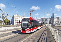 Tramway car of model 71-911EM "Lion cub"