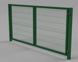 Swinging gate 3D URAL 4 Zn in PP
