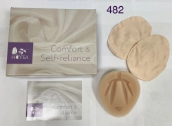 Breast (breast) exoprosthesis based on silicone gel, model 482
