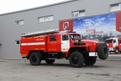 Fire tank truck ??-3,0-?, type 5881U, modification 5881U5, on chassis Ural-43206-1151-61, 43206-1151-63, 43206-1151-71, 43206-.