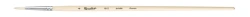 Pig bristle round fine art painting brush