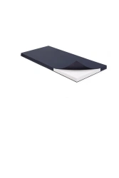 Springless mattresses with the use of fillers based on synthetic fibres, marking "KrokusMed".