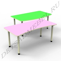 Table with adjustable legs