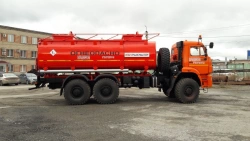 Tank truck for transportation of oil and oil products ACN/AC/ACT 4671G4-10 on chassis Kamaz-65222-54