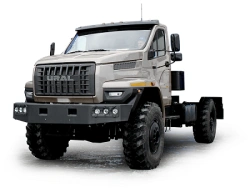 Ural 43206-73 chassis with "NEXT" type cab (Equipment options: YaMZ CP: 0905, 1105, 1205, 1909 and their configurations; YaMZ cl