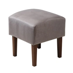 Wooden pouf