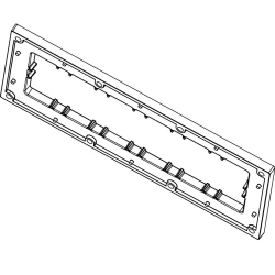 Lens for LED luminaires AMT-PT-173x70