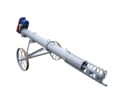 Mobile screw conveyor of KPVS model modification KPVS - 400-2 (self-feeder)
