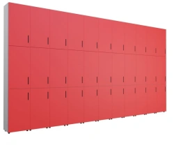 Closed multi-section built-in cupboard, part no. 95732-001