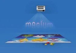 Interactive floor "Magium"