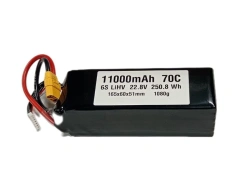 Lithium polymer 22.8V 11000 mAh rechargeable battery