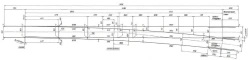 Switching of arrow type P65 type 1/9 on reinforced concrete blocks LVT-M of project H01.003.0000.00-04