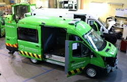 Special vehicle type 1743 for various purposes on the basis of Ford Transit type FCD, FDD