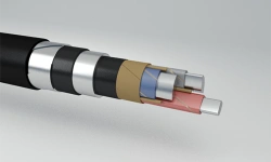 Power cables with copper conductors with paper-impregnated insulation, in lead sheath, for voltage 6-10 kV grade SPL