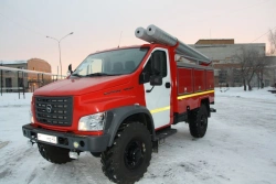 Fire tanker truck ??-(0,5-2,0)-40/4 (NEXT) on GAZ C4 chassis (modifications of chassis, basic vehicles ?41?23, ?41?43)