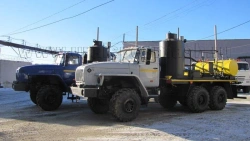 Unit for dewaxing (ADPM), UZST brand, type UZST01, modification 6891-18 on chassis Ural 5557-72