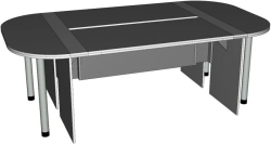 Conference table for negotiations