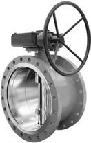 LD gate valve with gearbox made of steel 20, PDZ.F.R.300.025.02.VT