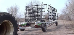 Heavy spring sectional harrow FORTUNA-18