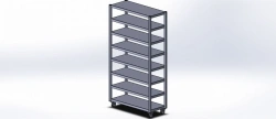 Mobile shelving unit