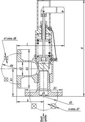 15s-2-2 Direct acting safety relief valve