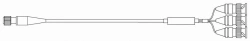 Connecting cable 51E1D3