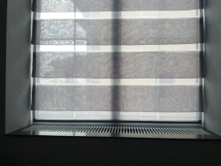 Roman window blinds (lift curtains with horizontal slats)