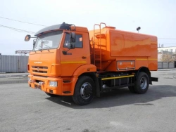 Special, drain cleaning machine AKP-8-01 on the basis of KAMAZ 43253-G5 chassis