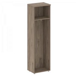 Wooden office shelving units of Shift series