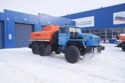Fuel refuelling truck (ATZ), UZST brand, type 6619-13 on Ural chassis 5557-1151-60, 5557-1151-70, 5557-6151-72.
