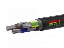 Power cable of AVBShvng(A)-LS grade, for rated alternating voltage 0,66 and 1 kV