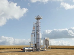 Modular shaft grain dryer type "C" C-20 "Standard" (indirect heating, combined)
