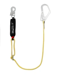 Single adjustable rope sling with shock absorber "aK12p fireproof", article number vnt aK12p