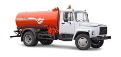 Vacuum truck KO-522B, type KO-503B, modification KO-522B, base chassis and vehicles: GAZ-3309, GAZ-33098.
