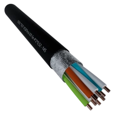 High-frequency cable with paired twisting KSVPTPE XL-5e 8õ2õ0,51