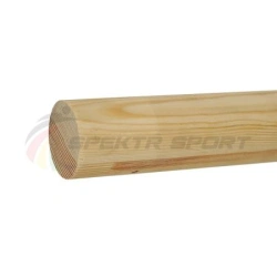 Wooden handrail for choreographic machines 2 m pine wood