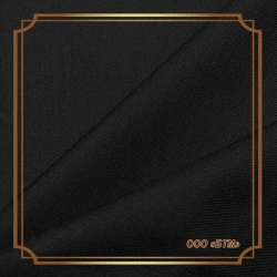 Ready-made dyed black diagonal dyed cotton fabric article 05-05/20
