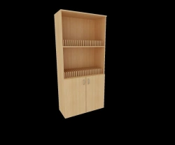 Wide magazine cupboard SHZH 02, Omega brand.