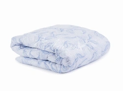 Quilted blankets made of cotton fabrics, filled with synthetic fibres