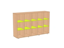 Children's potty cupboard 15-piece SHGN-15