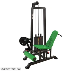 Block trainer for biceps and quadriceps femoris