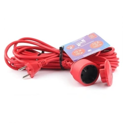Extension cord in a cove "PowerCube" 1p b / s, 20m, IP54
