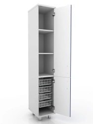 Universal medical cupboard, 105-004-13, 362x475x2100