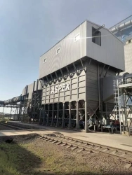 Aspex bag filter (filtration area from 50 to 42 000 m2; length of filter bags from 4000 to 7000 mm; number of filter bags; lengt