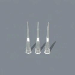 Polymer tip non-sterile disposable to pipette pipettes with filter 10 µl. in a package of 1000 pcs.