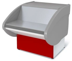 Counter P2629 "Ilet" Cube non-cooled cash desk (Red)