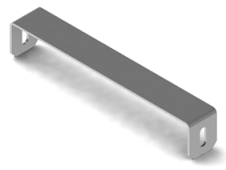 Internal bracket CB 000x00, with overall dimensions from 95 mm to 595 mm, with metal thickness 1,5 mm, with metal thickness 1,5 