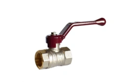 Brass ball valves TEMPER DN15-50 PN 25,40 (nominal diameter from 15 to 50 mm, nominal pressure 2,5; 4,0 MPa)
