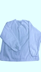 Set of medical isolation clothing reusable non-sterile.Variant No. 5 - jacket, trousers, cape.